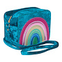 MIMI & LULA -  RADIANT RAINBOW VELVET BAG