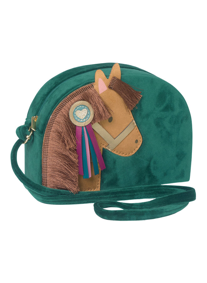 MIMI & LULA -   PONY PAL VELVET BAG