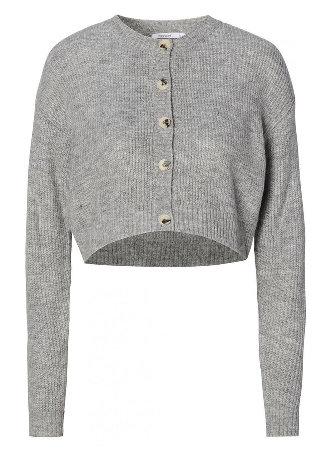 Noppies - Bergen Nursing Cardigan Grey Melange