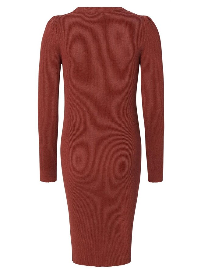 Vena knit dress LS – Sable