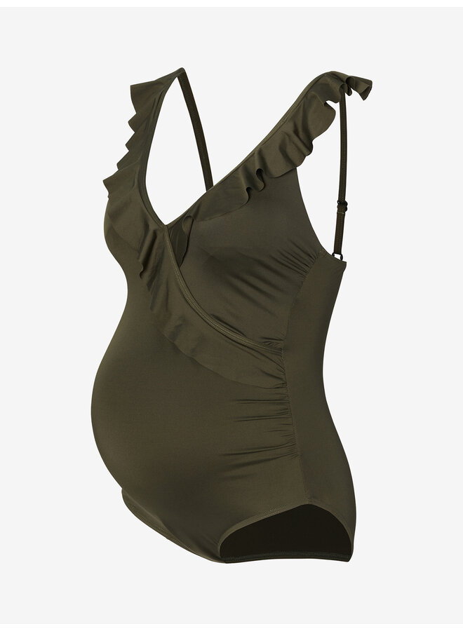 Sima microfiber swimsuit - Groen