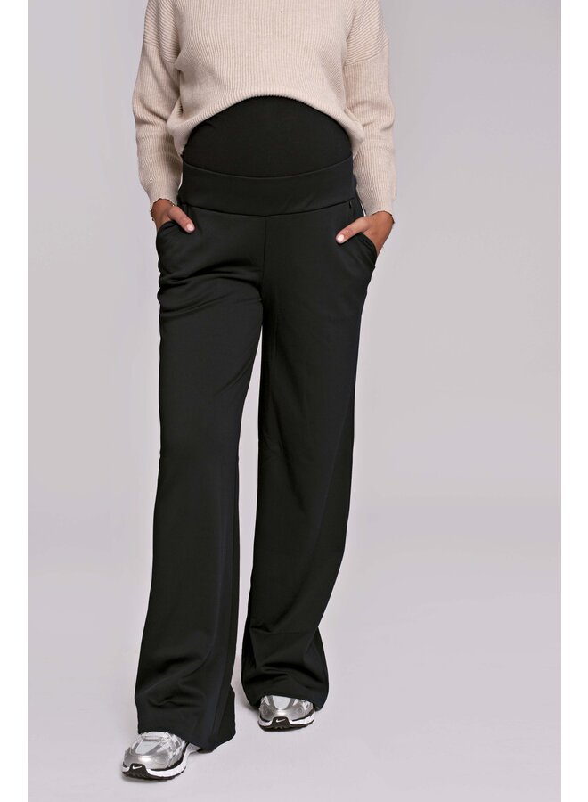 Pants Wide Leg - Black