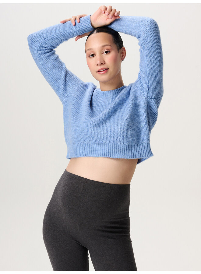 Greve Nursing Pullover LS - Cornflower