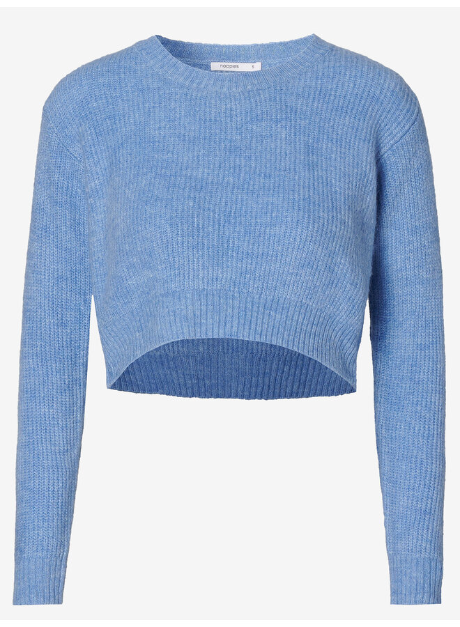 Greve Nursing Pullover LS - Cornflower