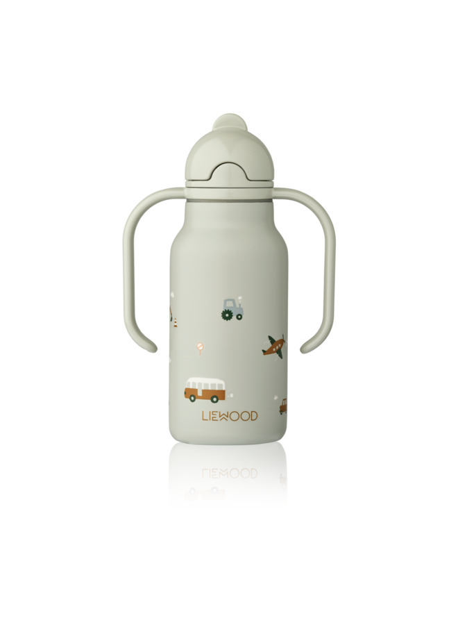 Kimmie Bottle 250ml | Vehicles - Dove blue