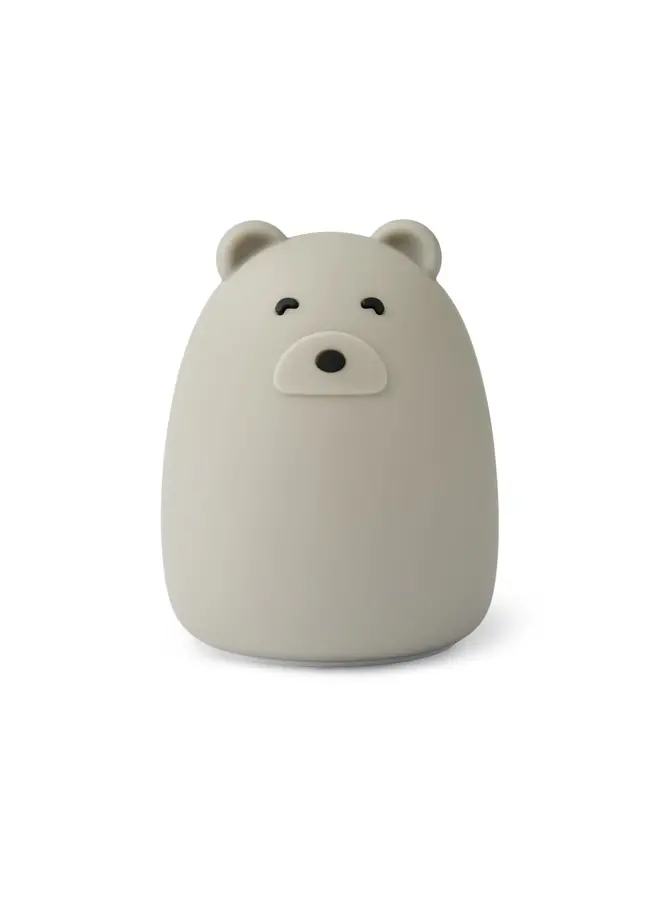 Winston Night Light | Bear - Dove Blue