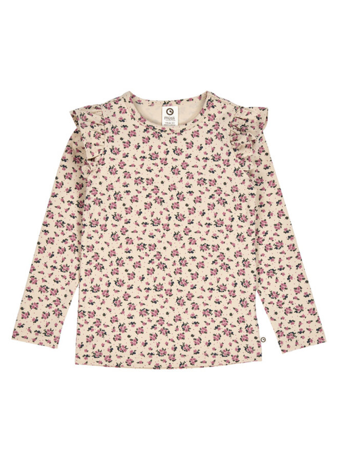Zinna frill l/s T – Multi