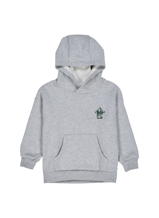 Burger sweat hoodie – Greymarl
