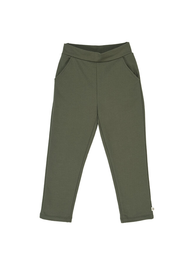 Cozy me sweat chino pants – Green