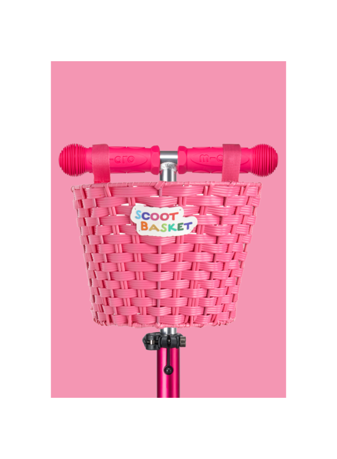 Scoot 'n Pull Stepmandje - Roze