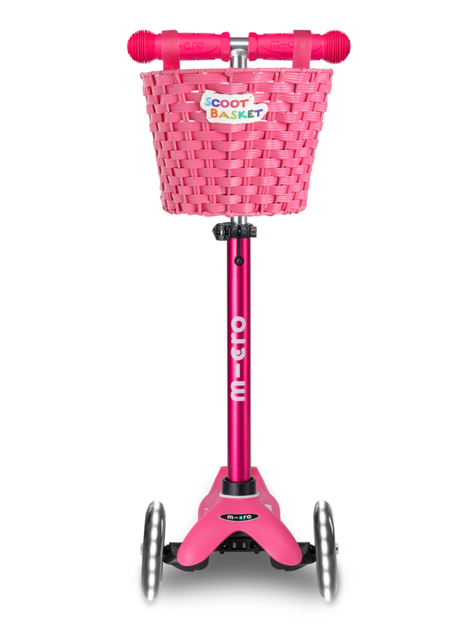 Scoot 'n Pull Stepmandje - Geel