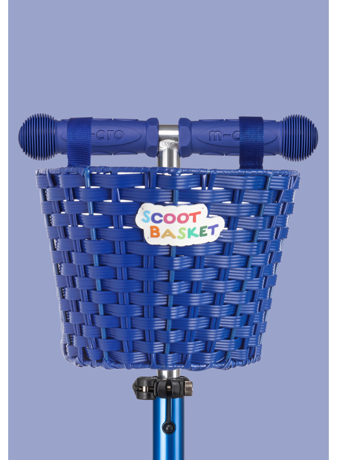 Scoot 'n Pull Stepmandje- Blauw