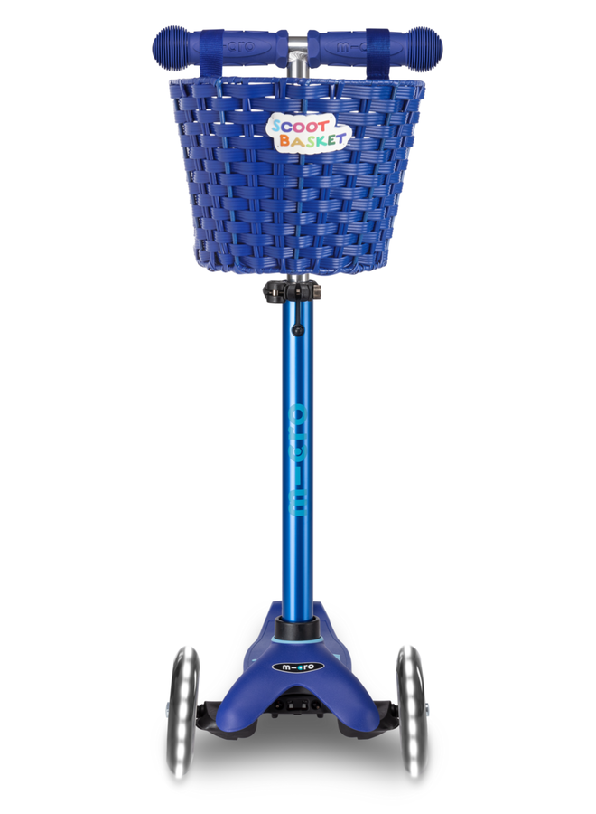 Scoot 'n Pull Stepmandje- Blauw
