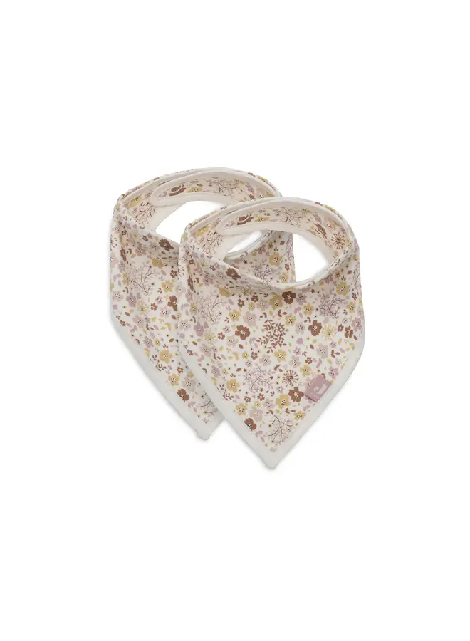 Jollein | Slab Bandana Hydrofiel - Flower Fairies 2 stuks