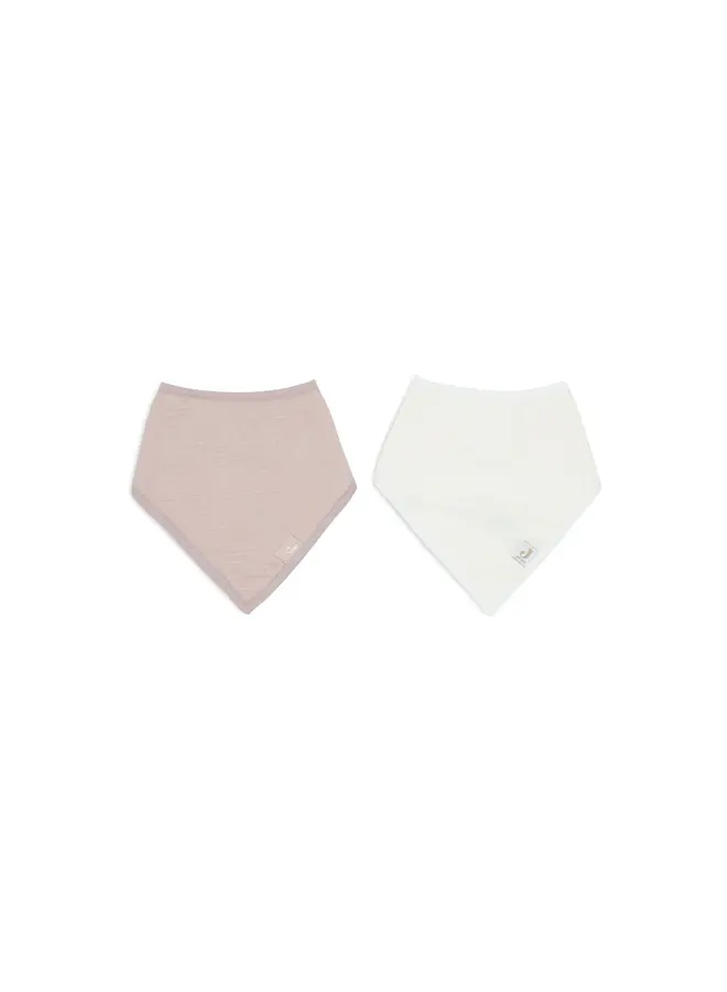 Jollein | Slab Bandana Hydrofiel - Wild Rose/Oatmeal 2 stuks