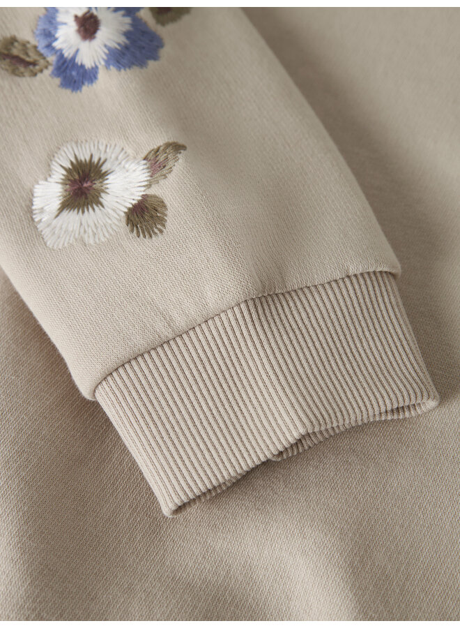 NMFOCILLA NREG SWEAT BRU | WHITE