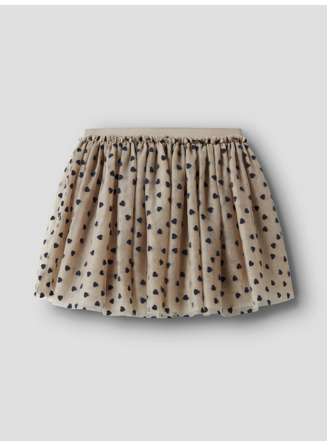 NMFNEA TULLE SKIRT | BROWN