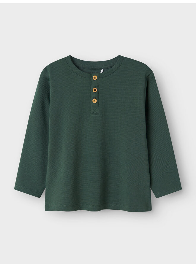 NMMNOTE LS GRANDAD TOP | GREEN