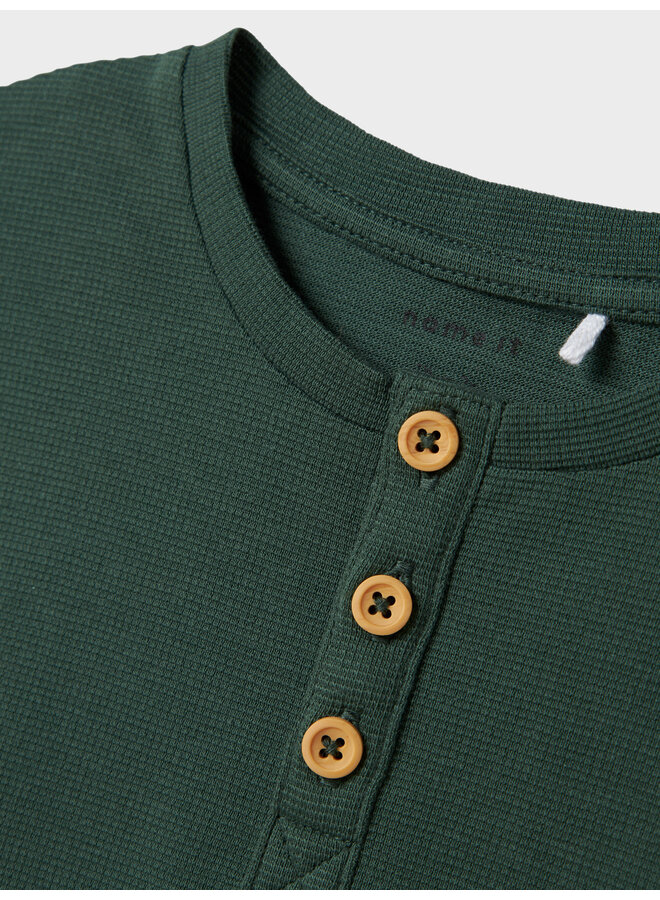 NMMNOTE LS GRANDAD TOP | GREEN