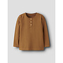 NMMNOTE LS GRANDAD TOP | BROWN
