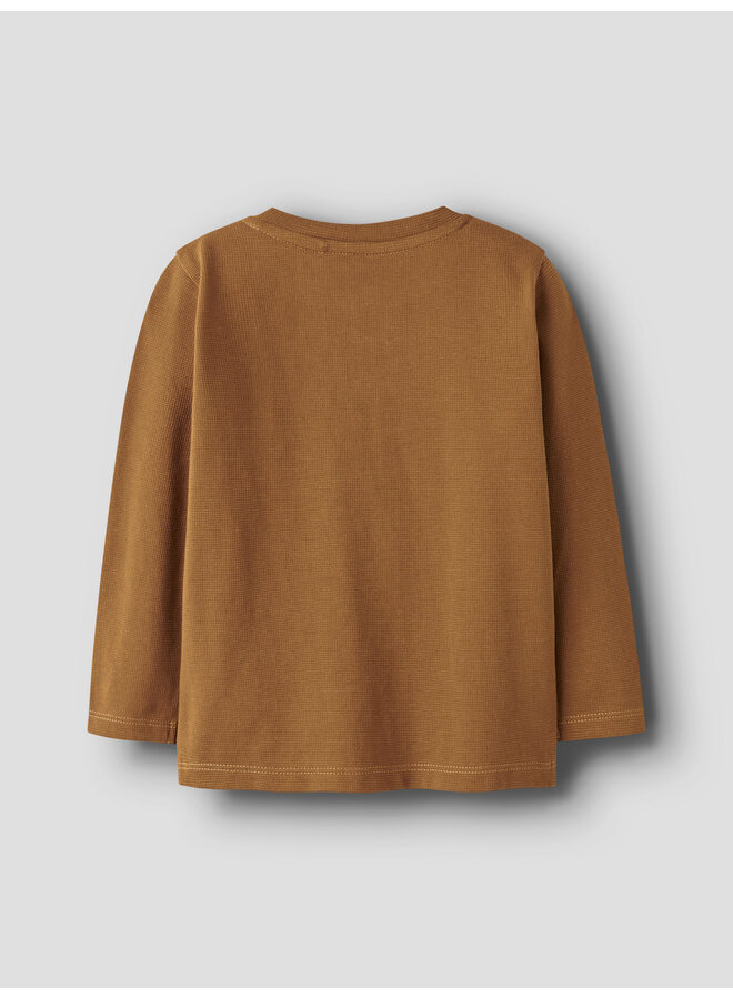 NMMNOTE LS GRANDAD TOP | BROWN