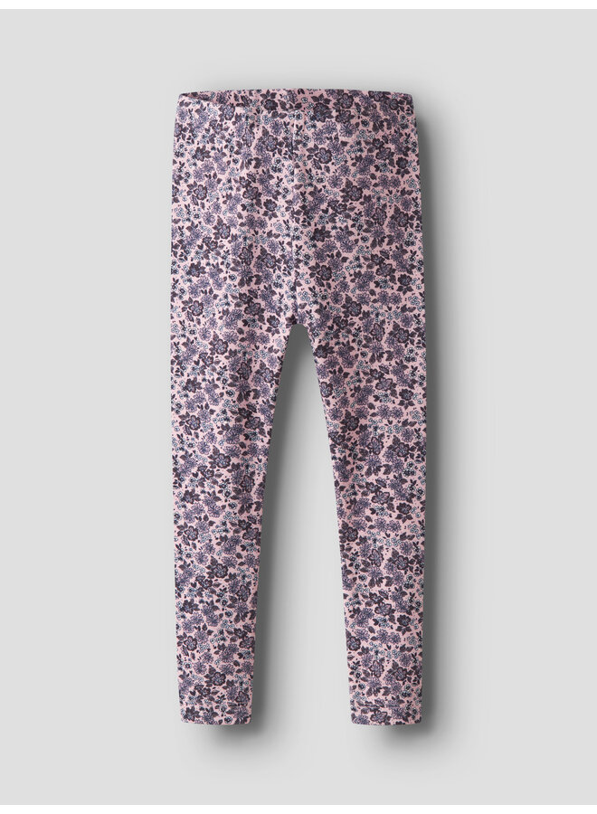 NMFOALIA XSL LEGGING - BURNISHES LILAC