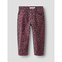 BELLA MOM PANTS - LEOPARD TWILL
