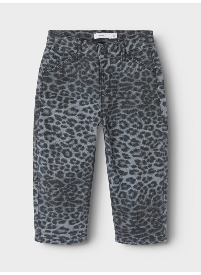 BELLA MOM PANTS - LEOPARD
