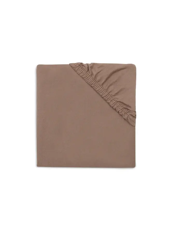 Jollein | Hoeslaken Jersey - Milky Coffee