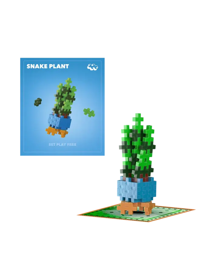 Plus-Plus | Plant Packs - Snake Plant