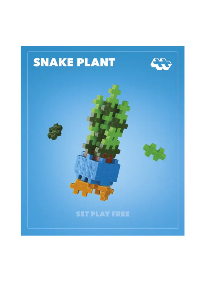 Plus-Plus | Plant Packs - Snake Plant