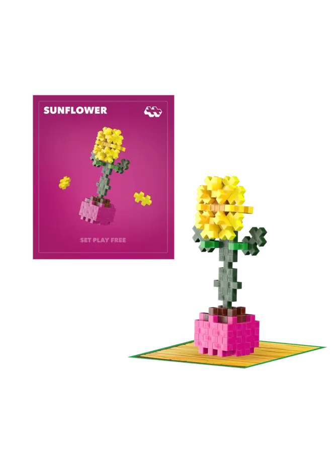 Plus-Plus | Plant Packs - Sunflower