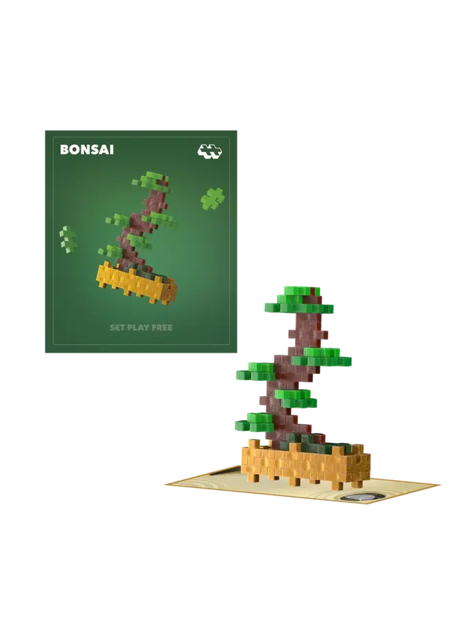 Plus-Plus | Plant Packs - Bonsai Green