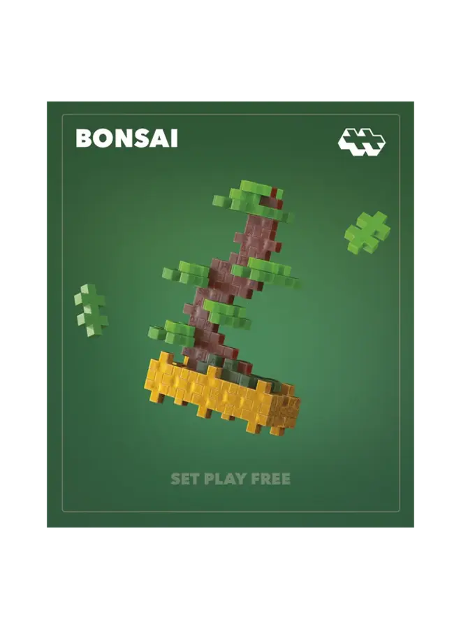 Plus-Plus | Plant Packs - Bonsai Green