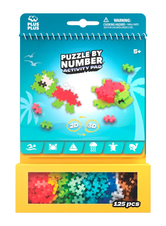 Plus-Plus | Activity Pad - Ocean