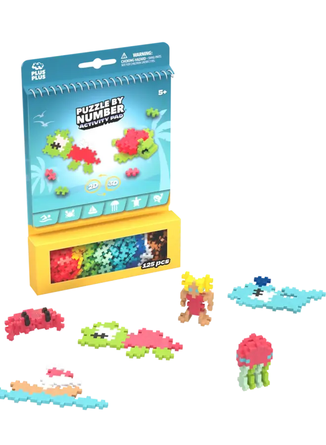 Plus-Plus | Activity Pad - Ocean