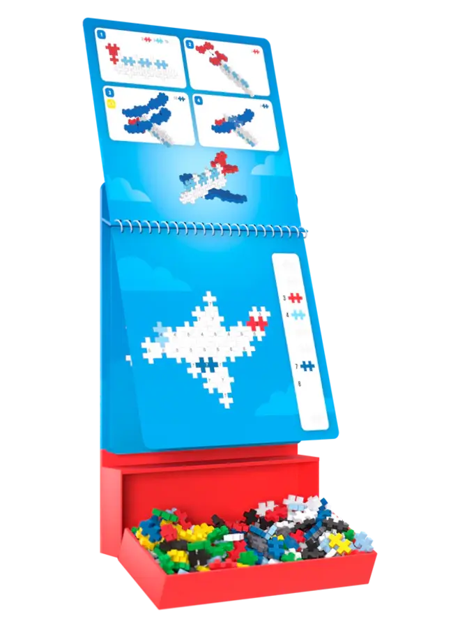 Plus-Plus | Activity Pad - Transport