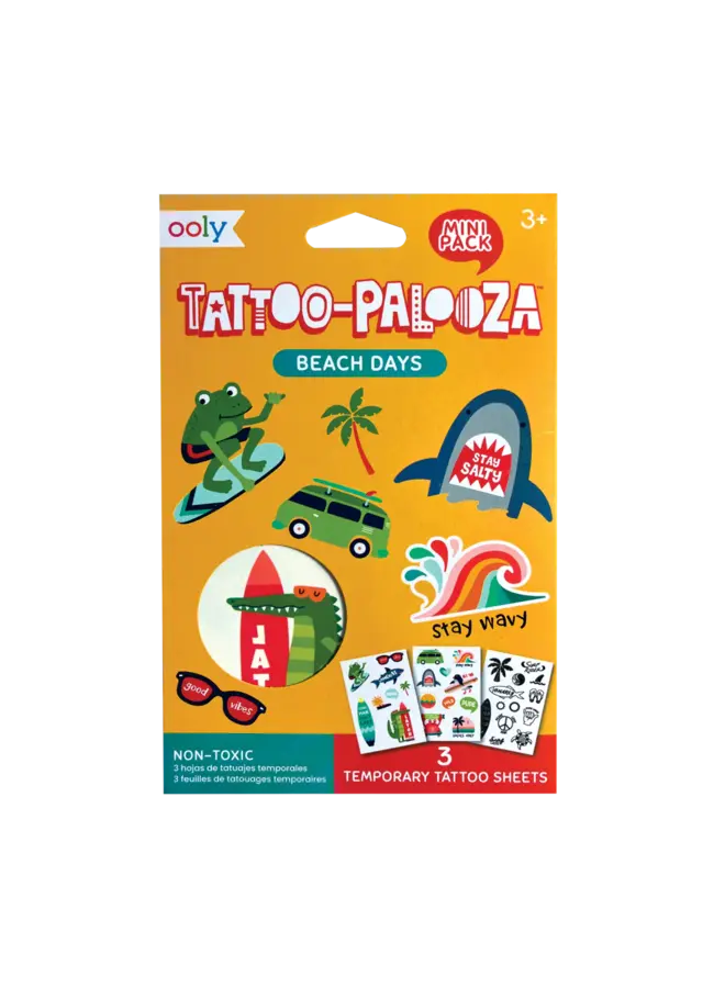 Ooly | Mini Temporary Tattoos - Beach Days