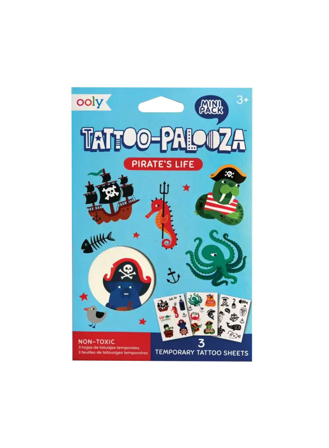Ooly | Mini Temporary Tattoos - Pirate's Life