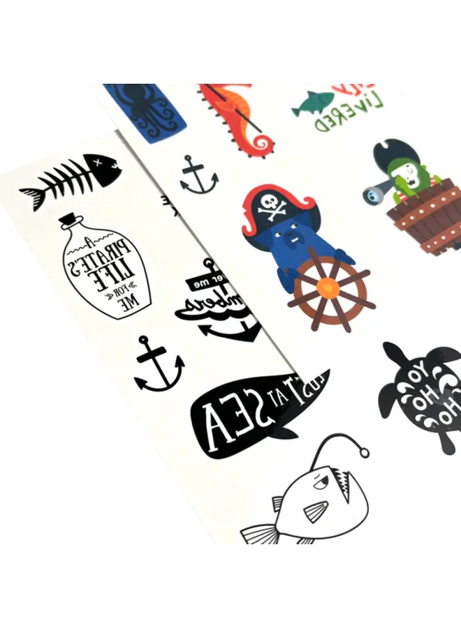 Ooly | Mini Temporary Tattoos - Pirate's Life