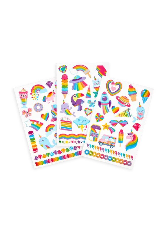 Ooly | Tattoo Palooza Temporary Tattoos - Over The Rainbow
