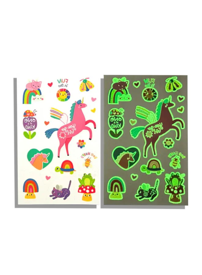 Ooly | Tattoo Palooza Temporary Glow Tattoos - Magic Moonbeans