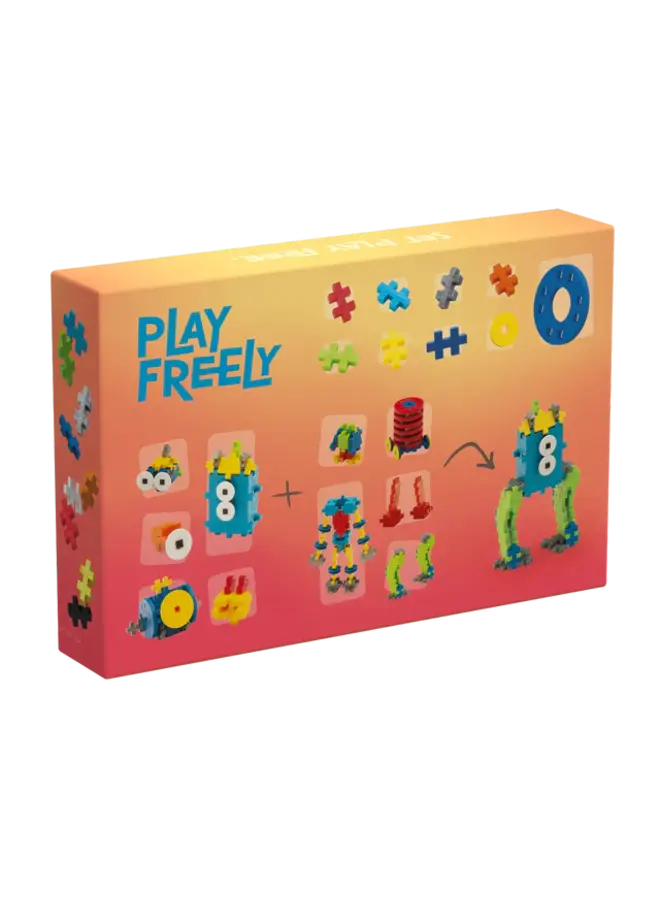 Plus-Plus | Learn to Build Robot - 250 stuks