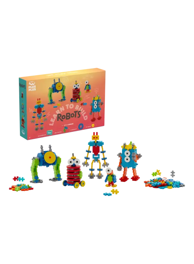 Plus-Plus | Learn to Build Robot - 250 stuks