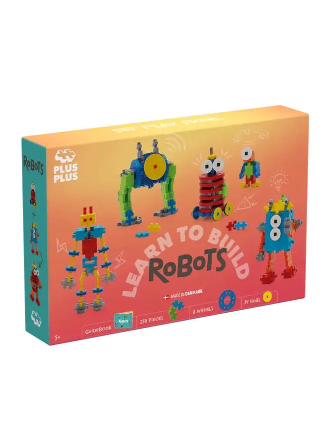 Plus-Plus | Learn to Build Robot - 250 stuks