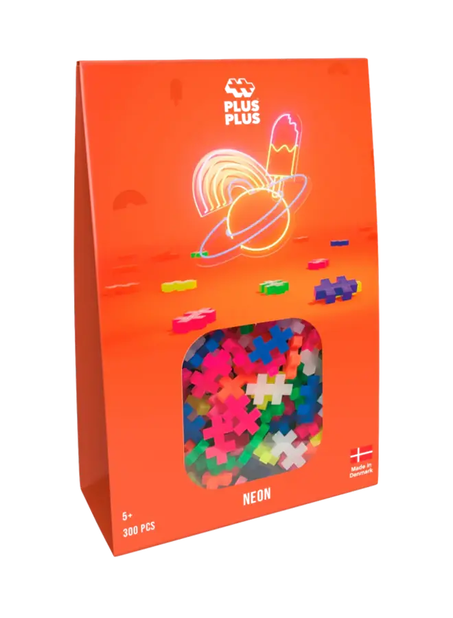 Plus-Plus | Neon - 300 stuks