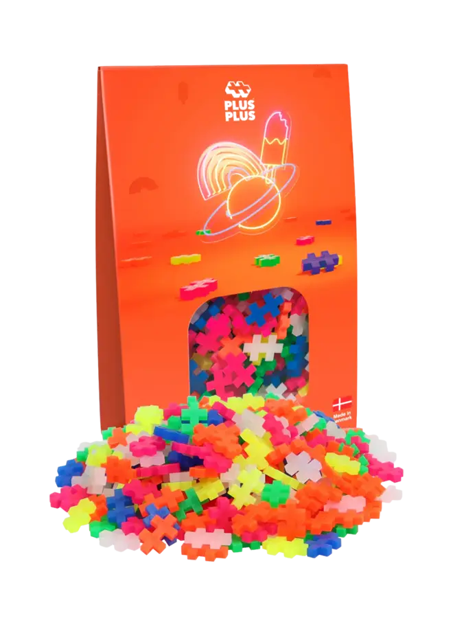 Plus-Plus | Neon - 300 stuks