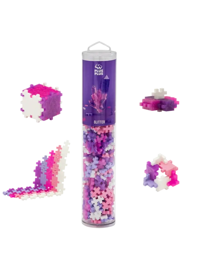 Plus-Plus | Glitter Tube - 240 stuks