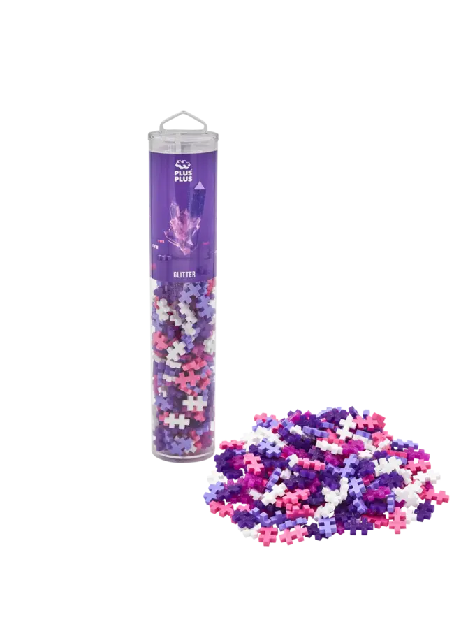 Plus-Plus | Glitter Tube - 240 stuks