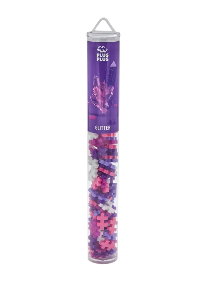 Plus-Plus | Glitter Tube - 100 stuks